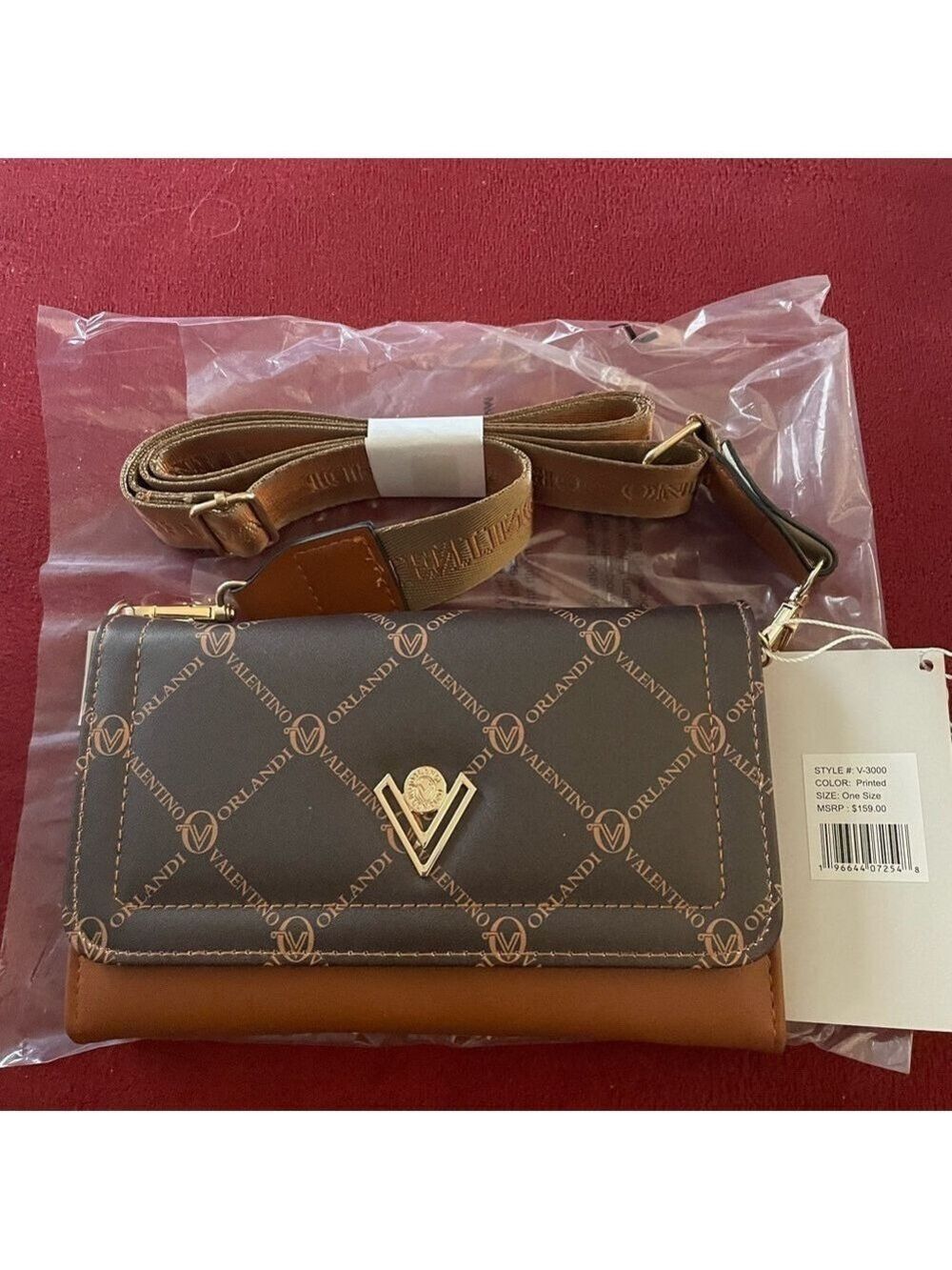 Beautiful cross body or clutch Valentino Orlando crossbody new with tags.